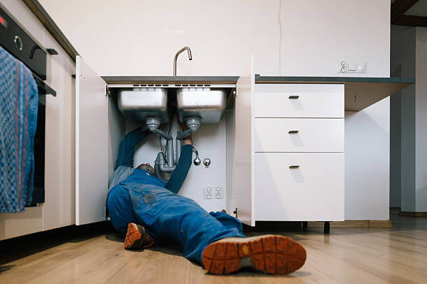 Professional Pipe Repair technician working in Flensburg, MN
